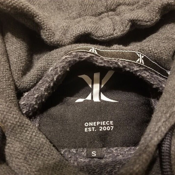 The Norwegian Original Onepiece Full Zip Hoodie Unisex Size S Gray - Picture 3 of 11